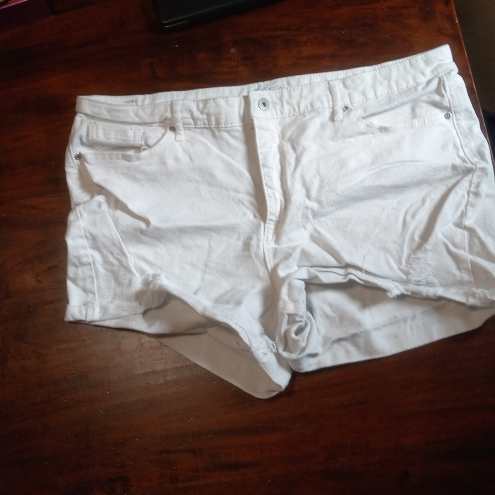 White shorts